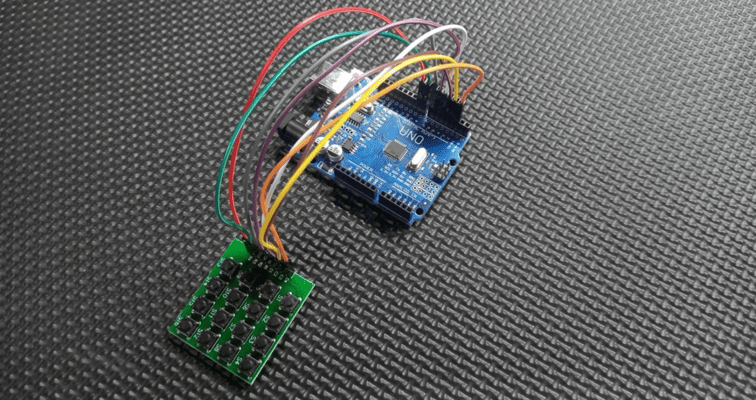 Week 12 — The Secret Password Pad: a 4×4 keypad code lock